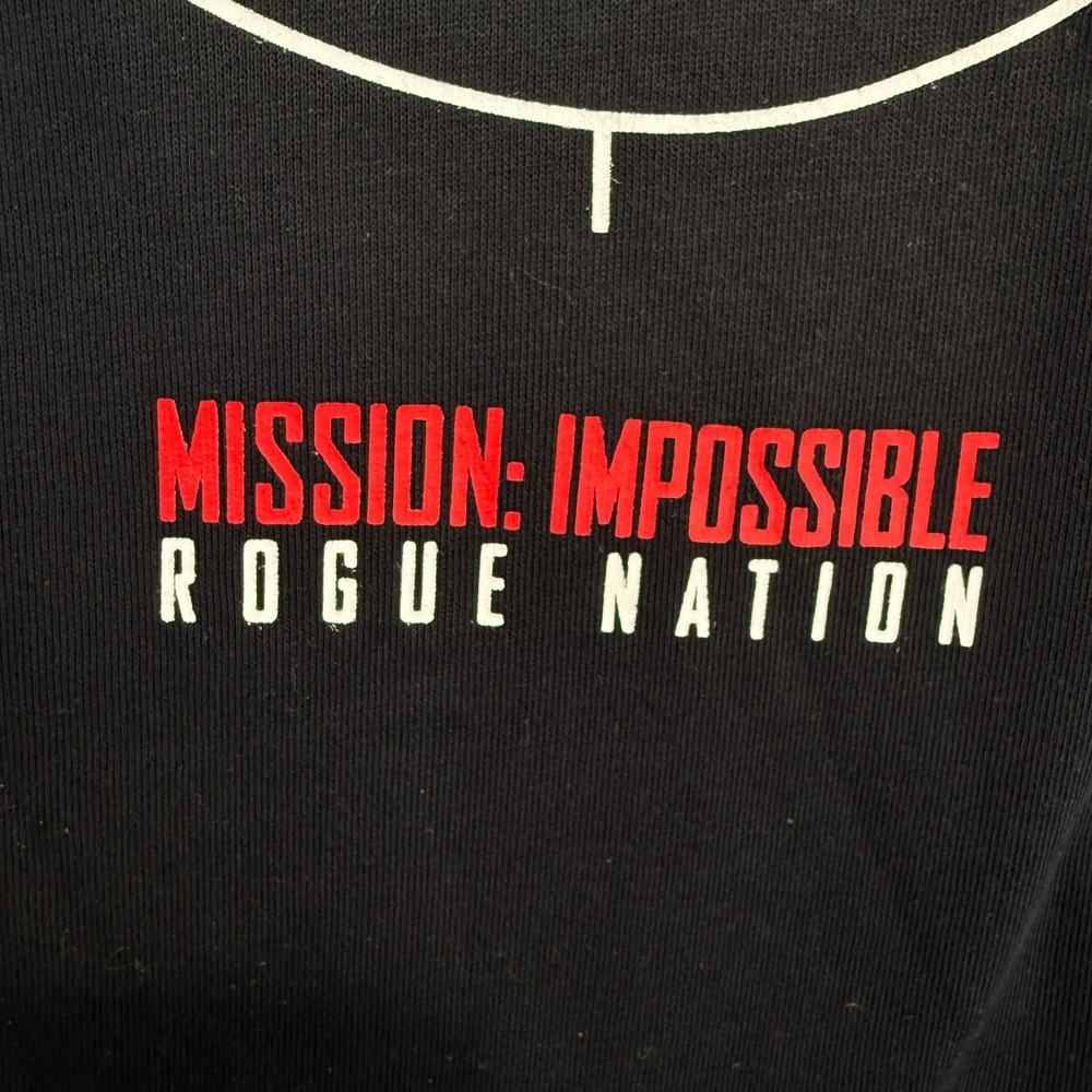 Mission Impossible‎ Rogue Nation 2015 Promo Staff Sweatshirt Adult XL MLGB RARE - Picture 2 of 13